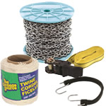 rope, chain & tie downs