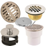 drains, cleanouts & accessories