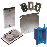 electrical boxes, covers & accessories