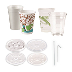 cups, lids & straws