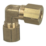brass compression elbows
