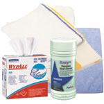 shop towels, cloths & wipes