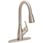 pull-down spray kitchen faucets