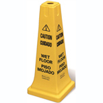 wet floor signs & cones