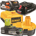 power tool batteries & chargers