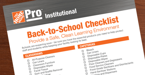 Download Our Back-to-School Checklist
