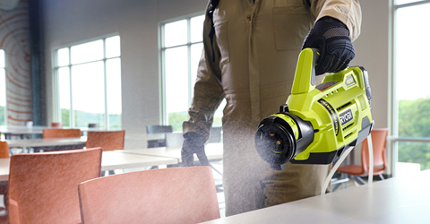 NEW RYOBI® Electrostatic Sprayer