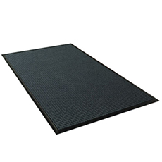 Product image of a black Waterhog Eco Elite Fashion Mat MAT 4 feet by 6 feet