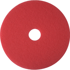 Product image of a Renown 20 in. Red Buffing Floor Pad