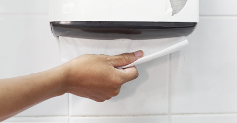 Hand Towels vs. Air Drying