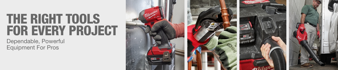 The Right Tools For Every Project. Dependable, Powerful Equipment For Pros.