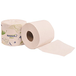 Renown Single Roll Advanced 2-Ply 4 in. x 3.75 in. Toilet Paper