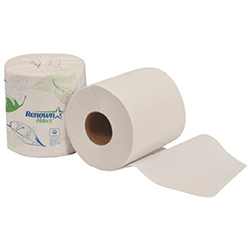 Renown Single Roll 2-Ply 4.5 in. x 3.75 in. Toilet Paper