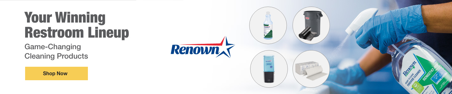 Your Winning Restroom Lineup. Game-Changing Cleaning Products. Shop Now.