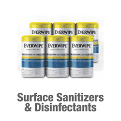 Surface Sanitizers and Disinfectants