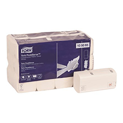 Tork Advanced PeakServe Continuous Multifold Paper Towels, White