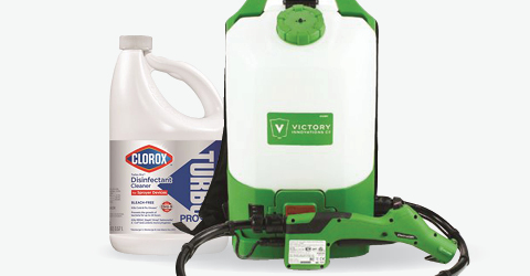 Victory Sprayers & Clorox Disinfectant