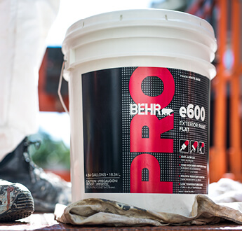 5-Gallon Bucket of BEHR PRO e600 Exterior Paint