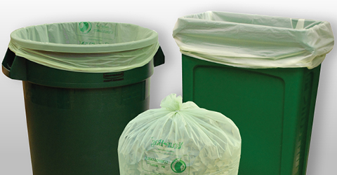 Compostable Can Liners by Natur-Bag