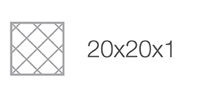 20x20x1