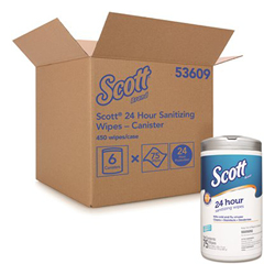 Scott 24-Hour Sanitizing Wipes