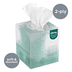 Kleenex Naturals Boutique Facial Tissue Upright Box