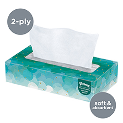 Kleenex Facial Flat Tissue Boxes