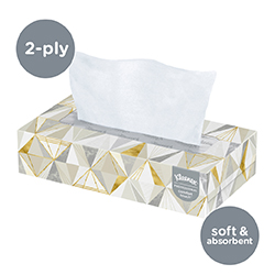 Kleenex Facial Flat Tissue Boxes
