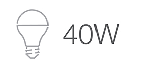 40W