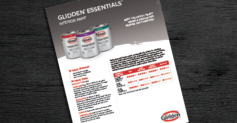 Glidden Essentials Flyer