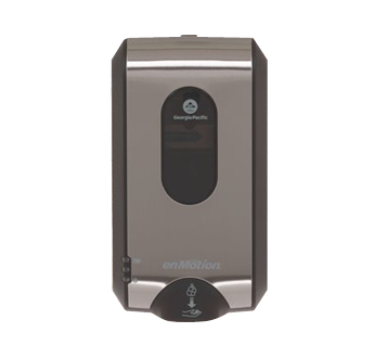 enMotion Gen2 Automated Touchless Soap and Sanitizer Dispenser in Brushed Stainless