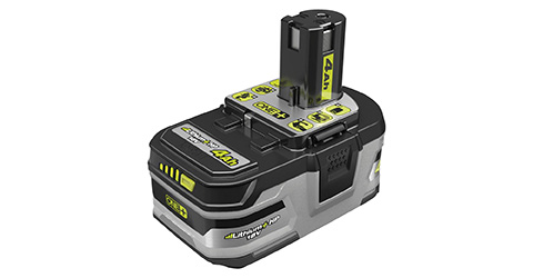 18-Volt ONE+ Lithium-Ion 4.0 Ah Lithium+ HP High Capacity Battery